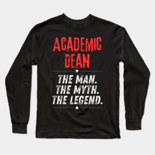 Academic Dean Long Sleeve T-Shirt
