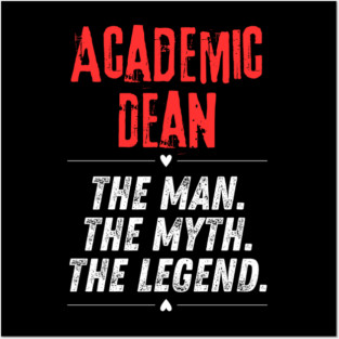 Academic Dean Posters and Art