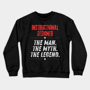Instructional Designer Crewneck Sweatshirt