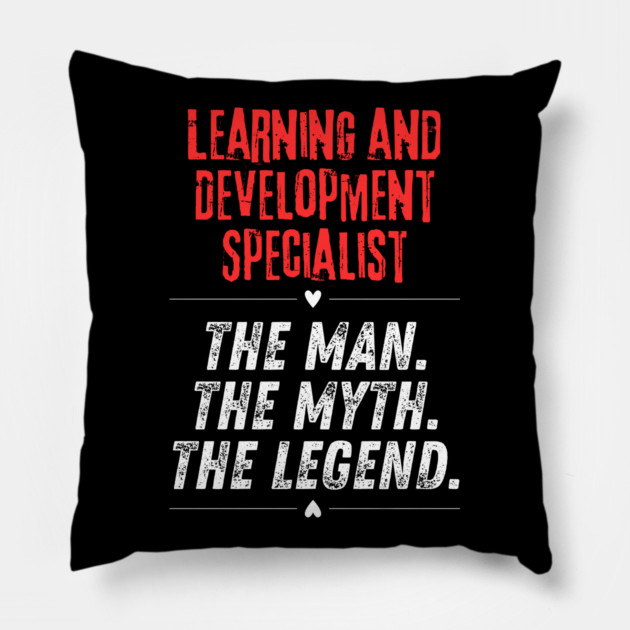 Learning and Development Specialist Pillow by BlackMeme94