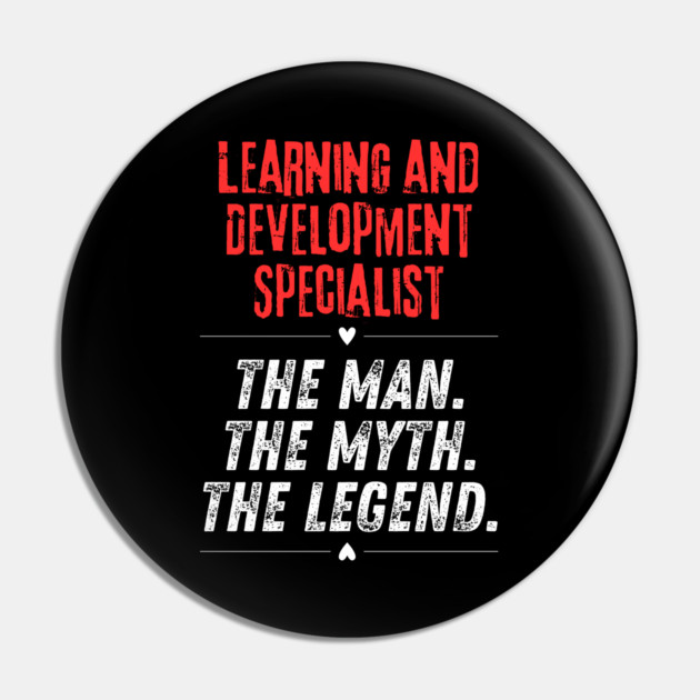 Learning and Development Specialist Pin by BlackMeme94