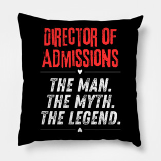Director of Admissions Pillow