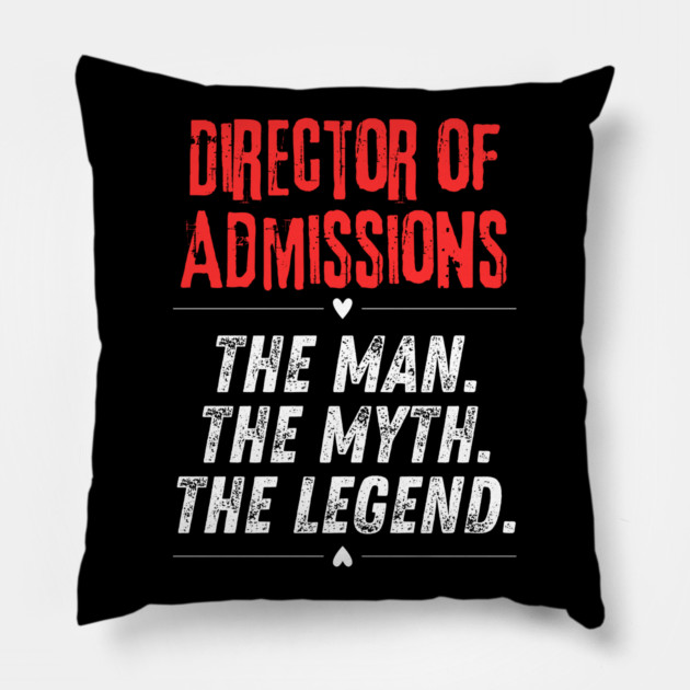 Director of Admissions Pillow by BlackMeme94