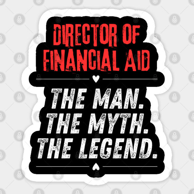 Director of Financial Aid Sticker by BlackMeme94