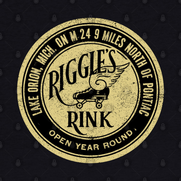 Vintage Roller Skating Lake Orion Michigan by Timeless Chaos