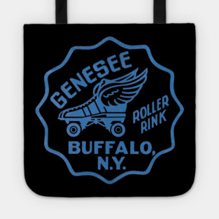 Vintage Roller Skating Buffalo New York Tote