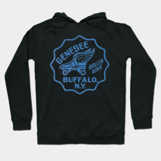 Vintage Roller Skating Buffalo New York Hoodie