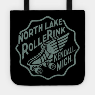 Vintage Roller Skating Kendall Michigan Tote