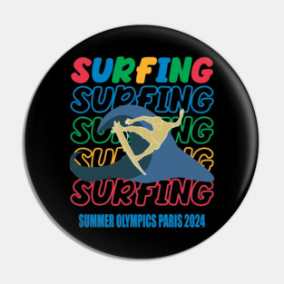 Summer Olympics Paris 2024 Pin