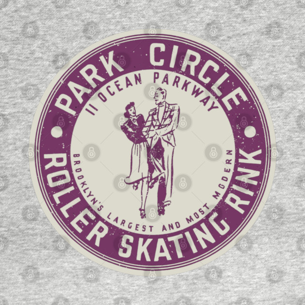 Vintage Roller Skating Brooklyn New York by Timeless Chaos