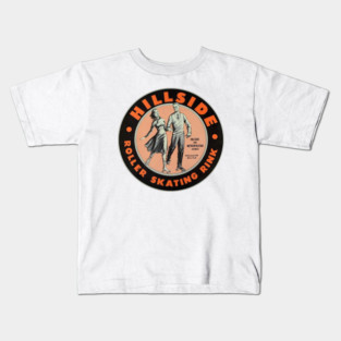 Vintage Roller Skating Richmond Hill New York Kids T-Shirt