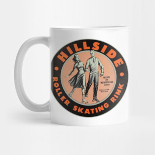 Vintage Roller Skating Richmond Hill New York Mug