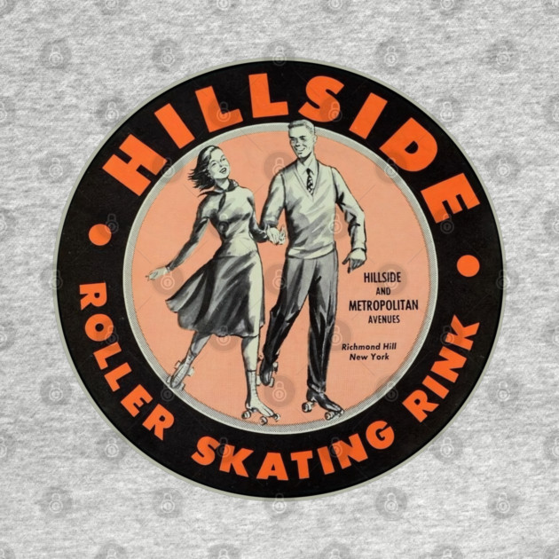 Vintage Roller Skating Richmond Hill New York by Timeless Chaos