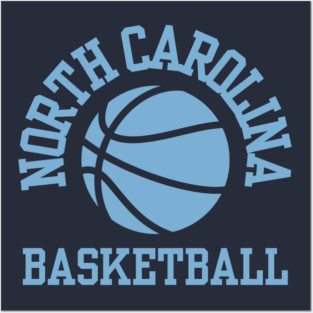 North Carolina Basketball Posters and Art