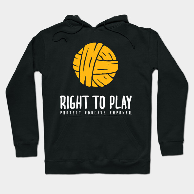 Right To Play Children's Charity Hoodie by Timeless Chaos
