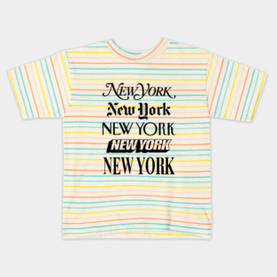New York New York Kids T-Shirt