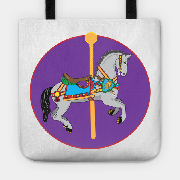 Carousel Horse Tote by DickinsonDesign