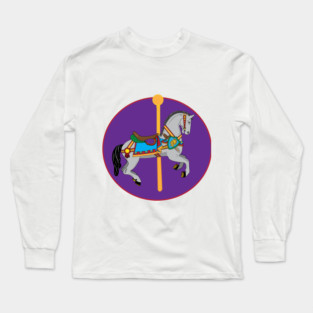 Carousel Horse Long Sleeve T-Shirt