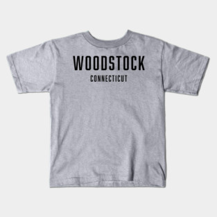 Woodstock, Connecticut Kids T-Shirt