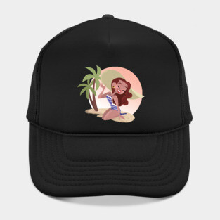 Betty at the Beach! Hat