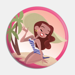 Betty at the Beach! Pin