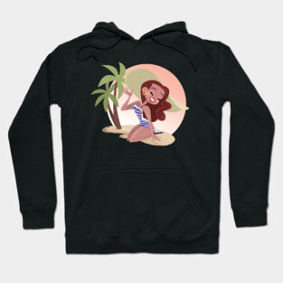 Betty at the Beach! Hoodie