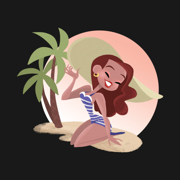 Betty at the Beach! by JoTheZette