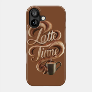 Latte Time Phone Case