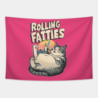 Rolling Fatties Tapestry