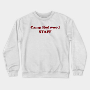 California Camp Staff, Red Ink Crewneck Sweatshirt