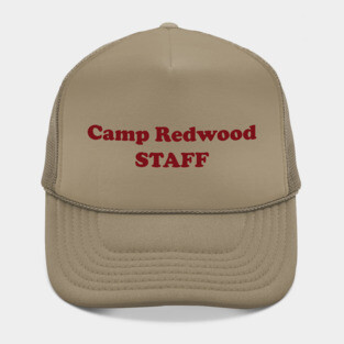 California Camp Staff, Red Ink Hat