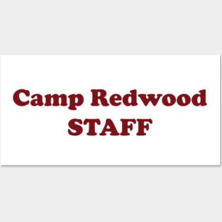 California Camp Staff, Red Ink Posters and Art