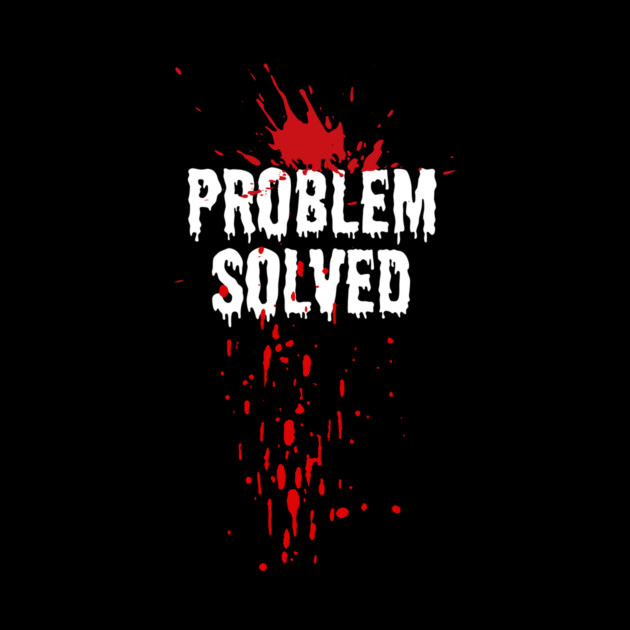 Blood Stain Problem Solved Halloween by The WYLD Tribe