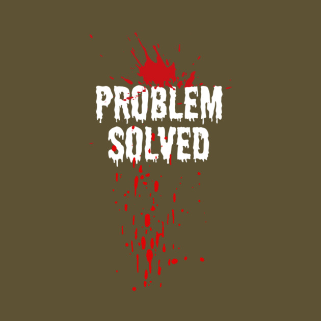 Blood Stain Problem Solved Halloween by The WYLD Tribe