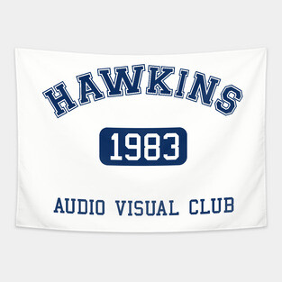 Hawkins AV Club 1983 Tapestry