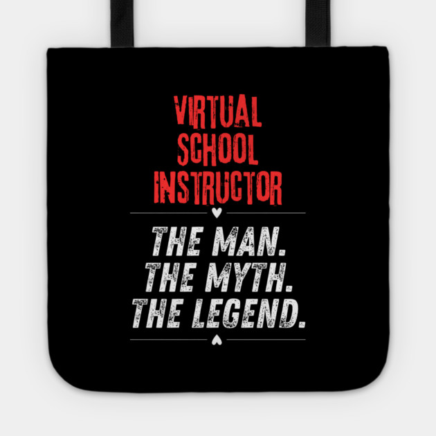 Virtual School Instructor Tote by BlackMeme94