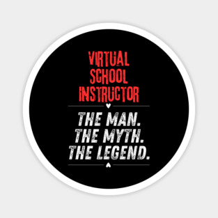 Virtual School Instructor Magnet