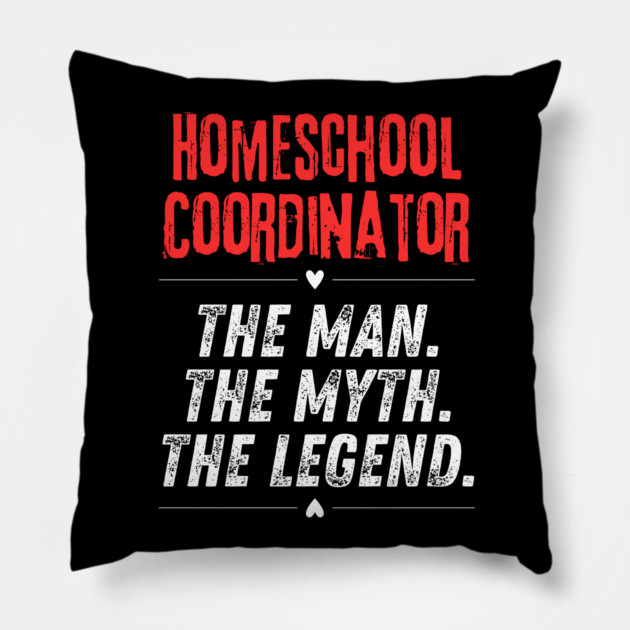 Homeschool Coordinator Pillow by BlackMeme94