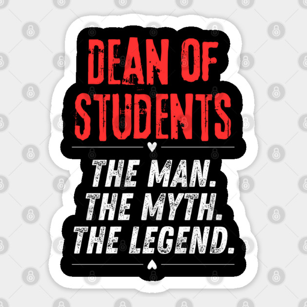 Dean of Students Sticker by BlackMeme94