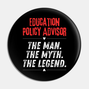 Education Policy Advisor Pin