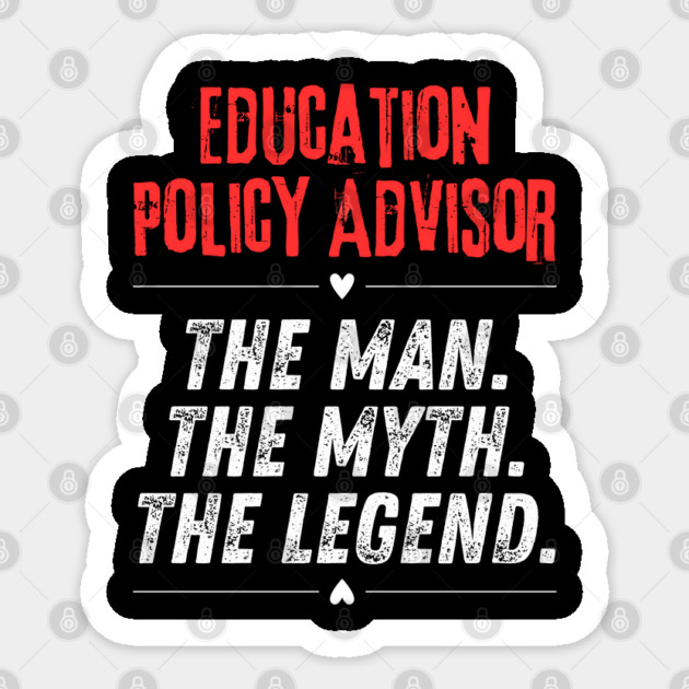 Education Policy Advisor Sticker by BlackMeme94