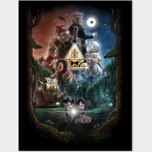 Mysterious things(no text) Posters and Art