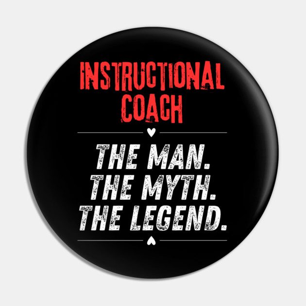 Instructional Coach Pin by BlackMeme94