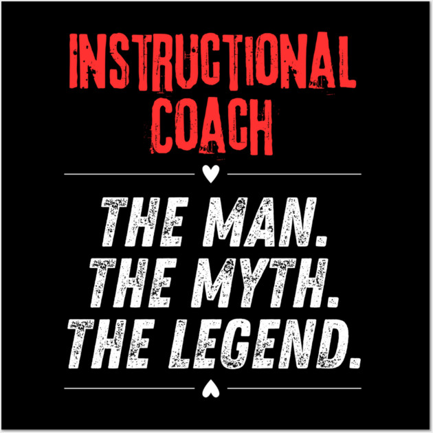 Instructional Coach Wall Art by BlackMeme94