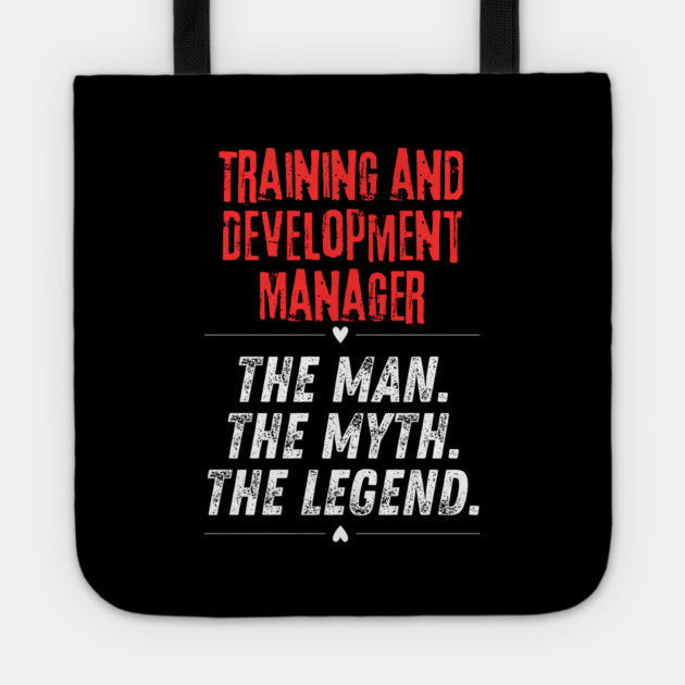 Training and Development Manager Tote by BlackMeme94