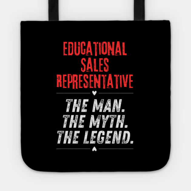 Educational Sales Representative Tote by BlackMeme94