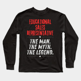 Educational Sales Representative Long Sleeve T-Shirt