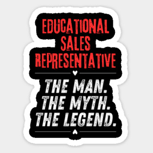 Educational Sales Representative Sticker