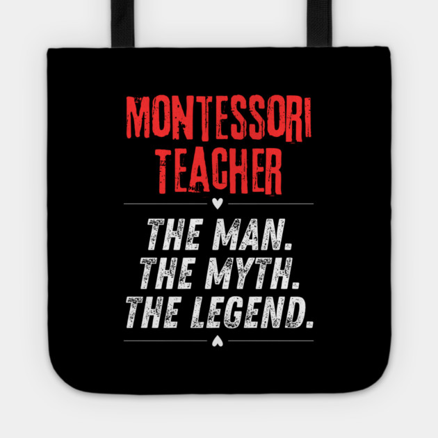 Montessori Teacher Tote by BlackMeme94