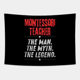 Montessori Teacher Tapestry